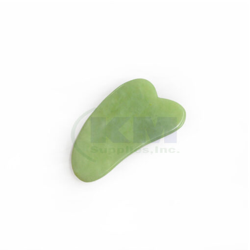 Gua Sha Tool – Jade Triangular  삼각 날개 옥괄사
