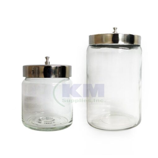 Glass Sundry Dressing Jar, Unlabeled 유리 드레싱 병